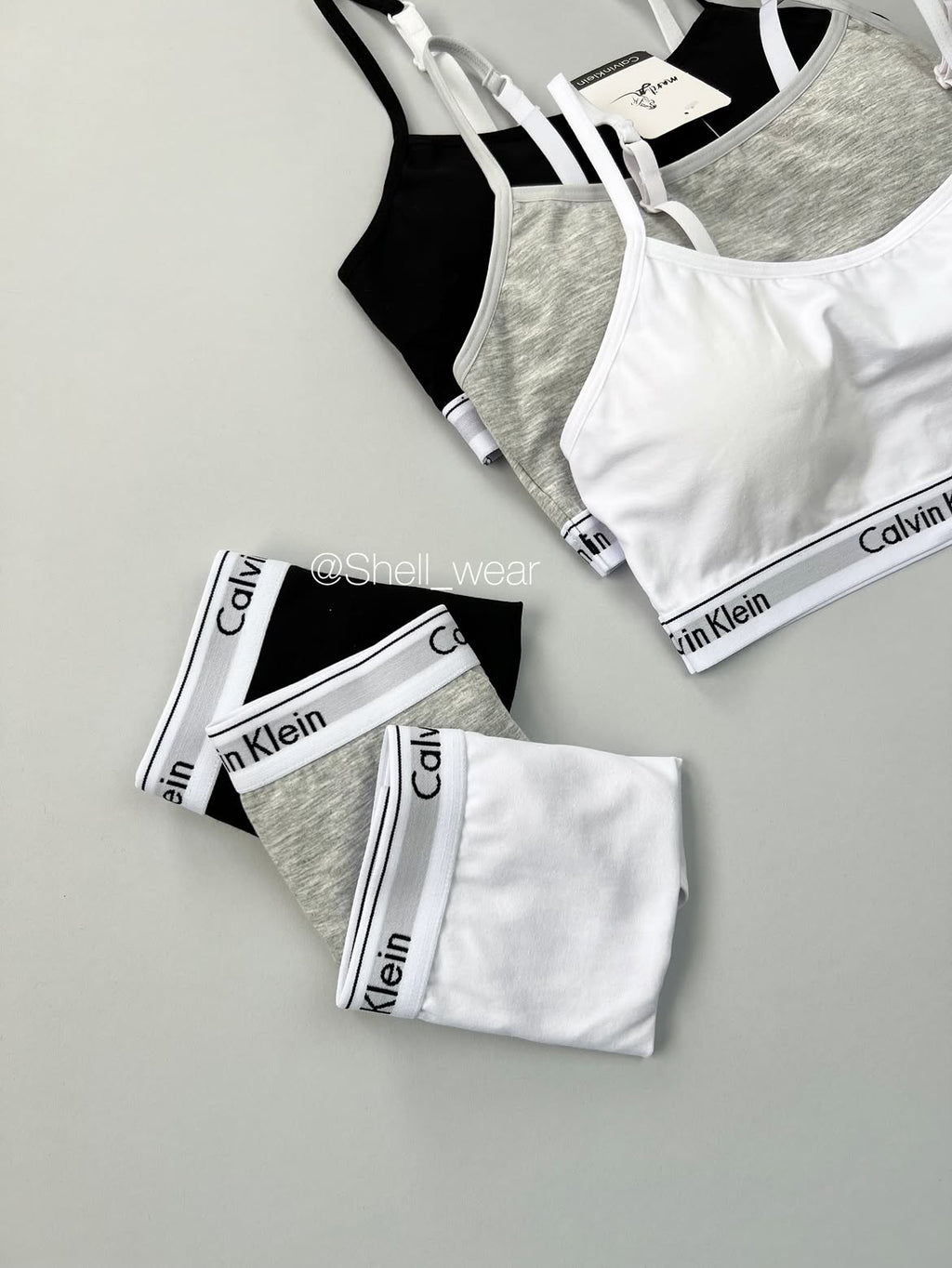 CK shorts and bra {set of 3}, code 721