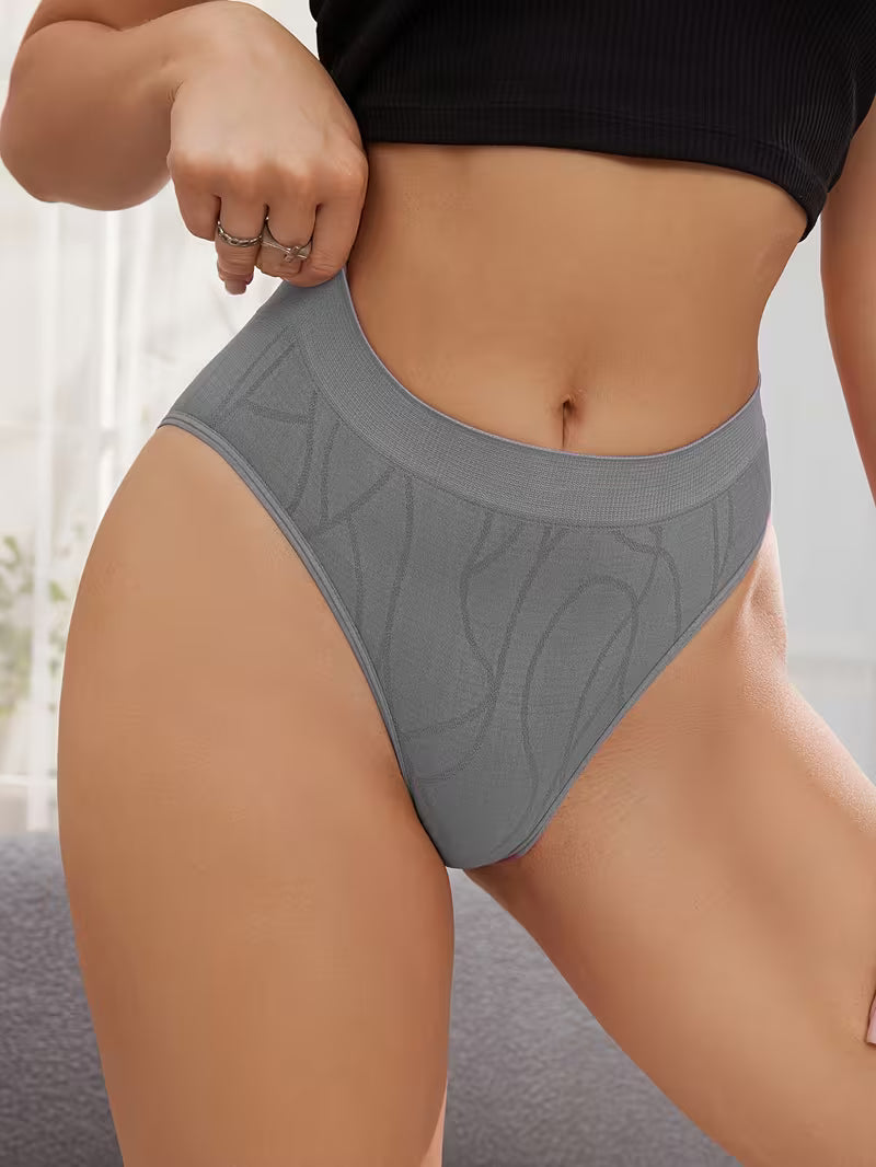 Women's Mid-Rise Briefs in Various Colors - Soft Blend, Comfortable Stretch Fit