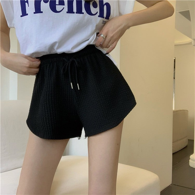 Women’s Waffle Lounge & Casual Shorts – Pack of 3