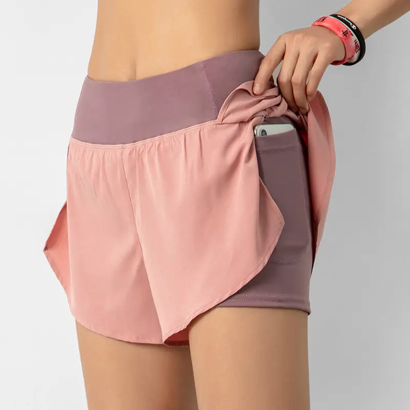 Women’s 2-in-1 Running & Active Shorts – Pack of 3