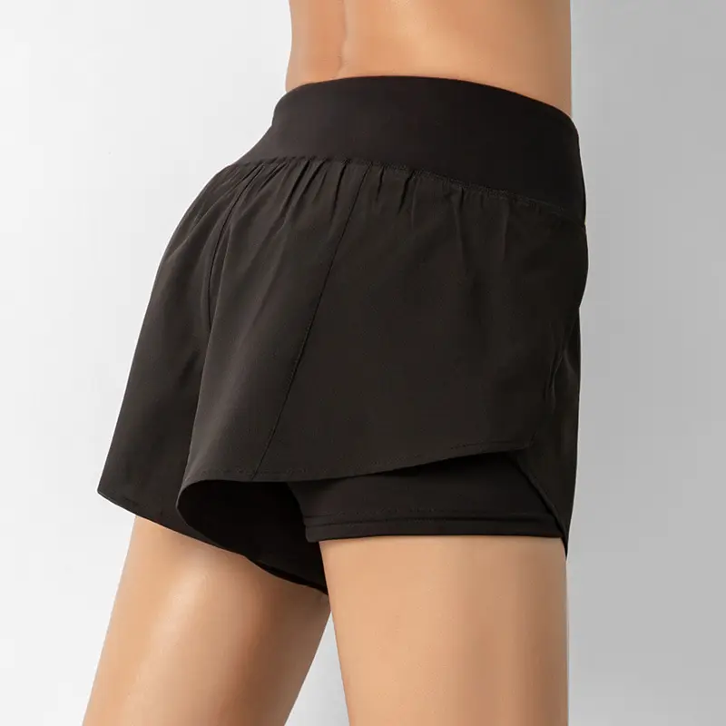 Women’s 2-in-1 Running & Active Shorts – Pack of 3