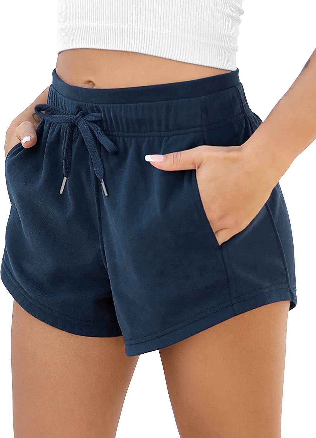 Women’s High-Waist Casual Shorts with Pockets – Pack of 3 ===