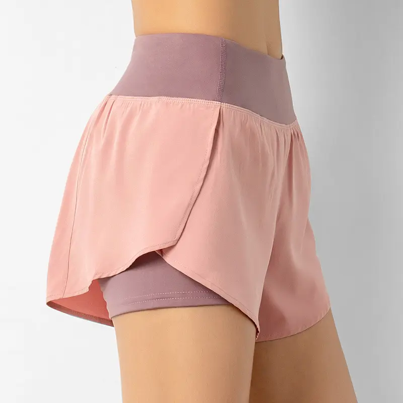 Women’s 2-in-1 Running & Active Shorts – Pack of 3