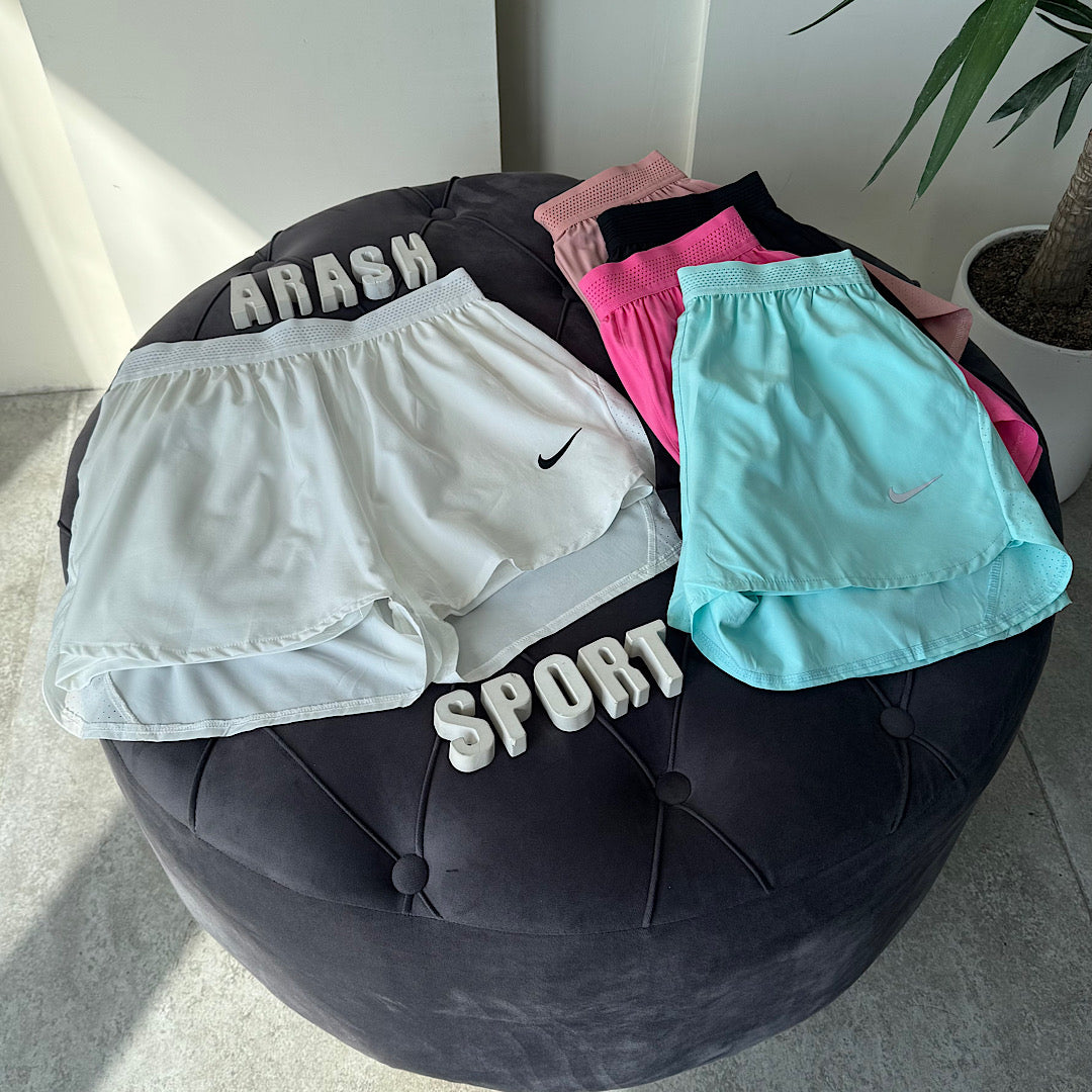 Women’s Lightweight 2-in-1 Running Shorts – Pack of 3