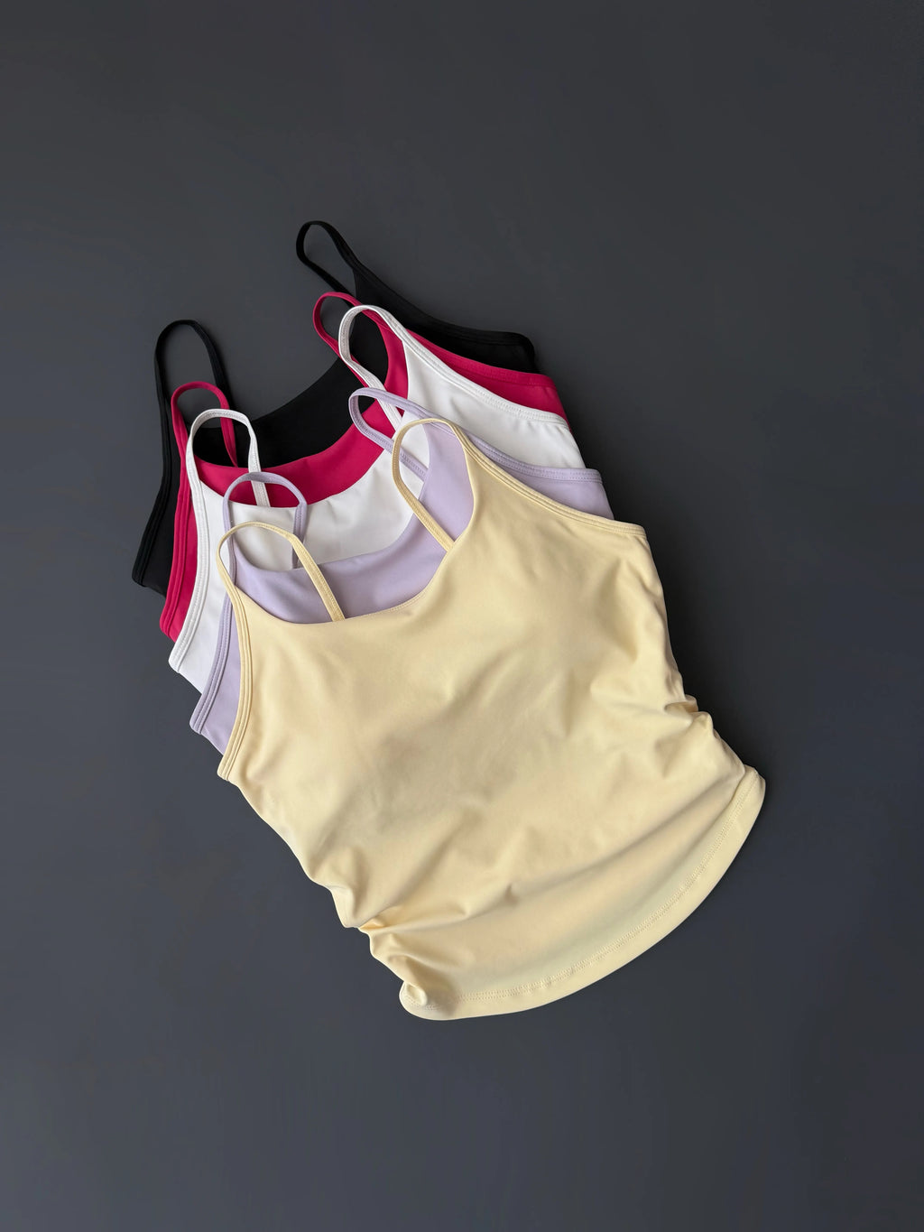 Women’s Seamless Padded Cami Top – Pack of 3