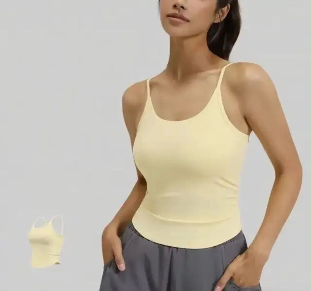 Women’s Seamless Padded Cami Top – Pack of 3