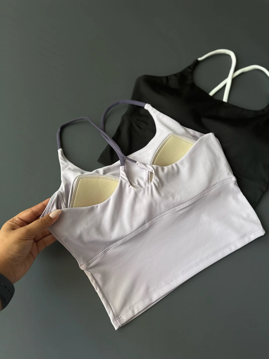 Women’s Seamless Padded Cami Bra Top – Pack of 3