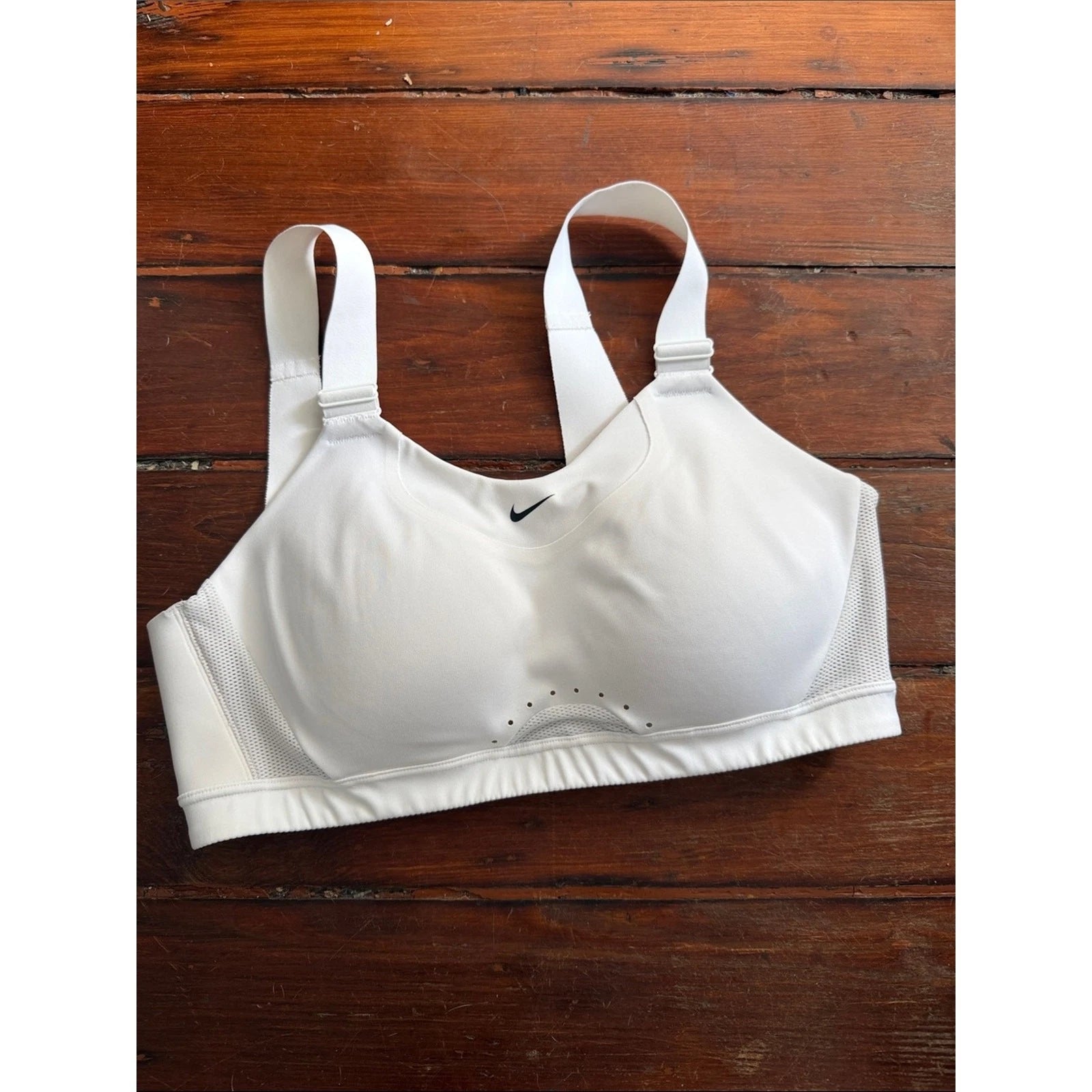 nike pink, white bra