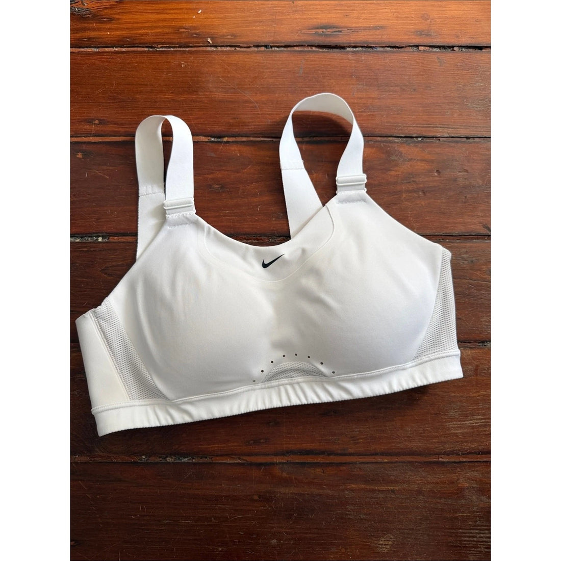 nike pink, white bra
