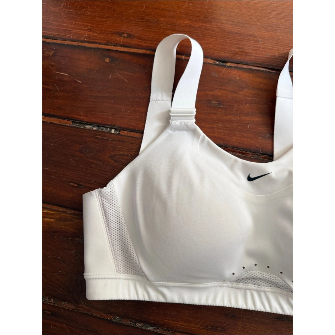 nike pink, white bra