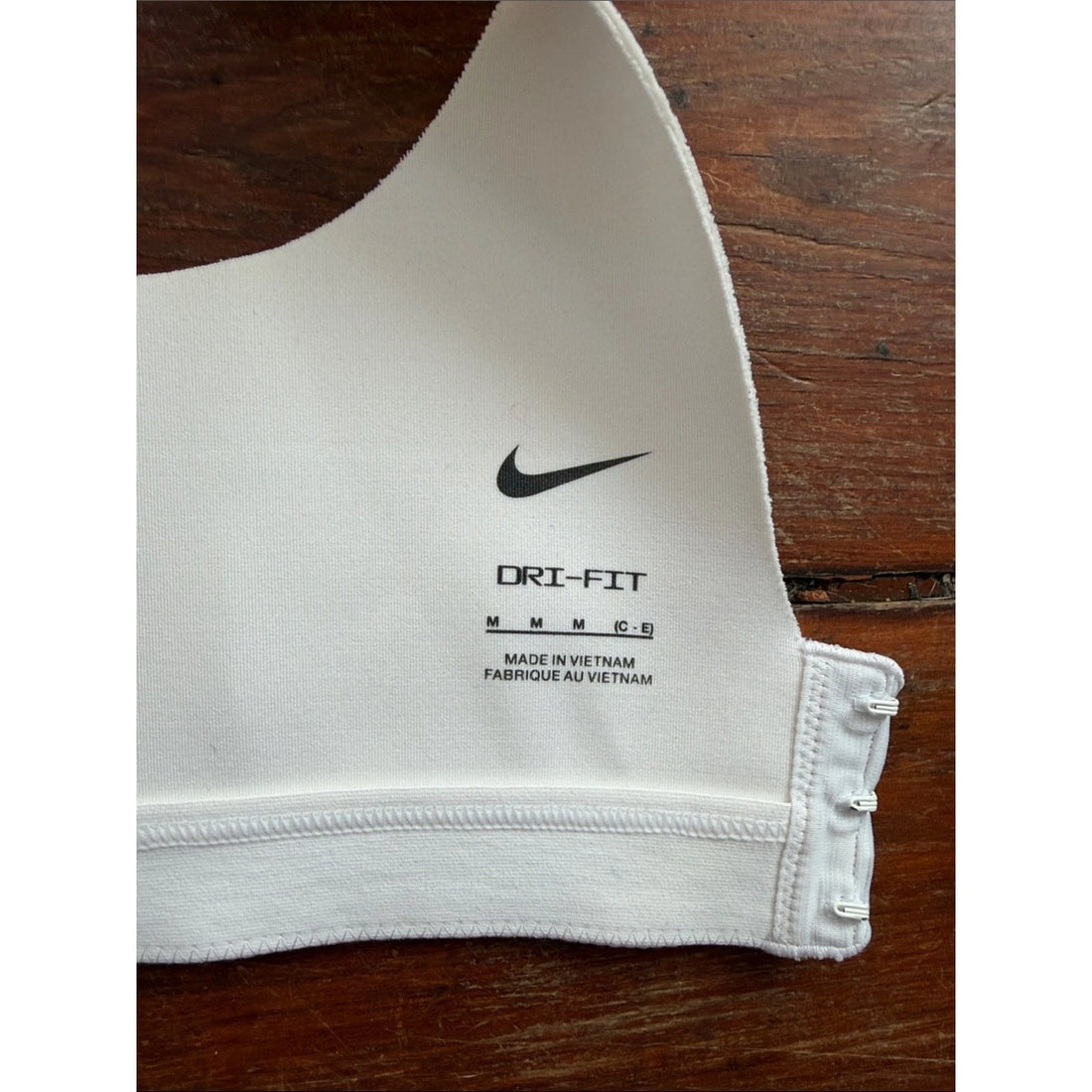 nike pink, white bra
